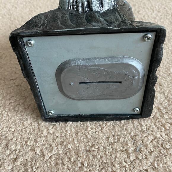 VINTAGE Silver Tone EAGLE Bank by Banthrico Inc Chicago BANK - Picture 4 of 6